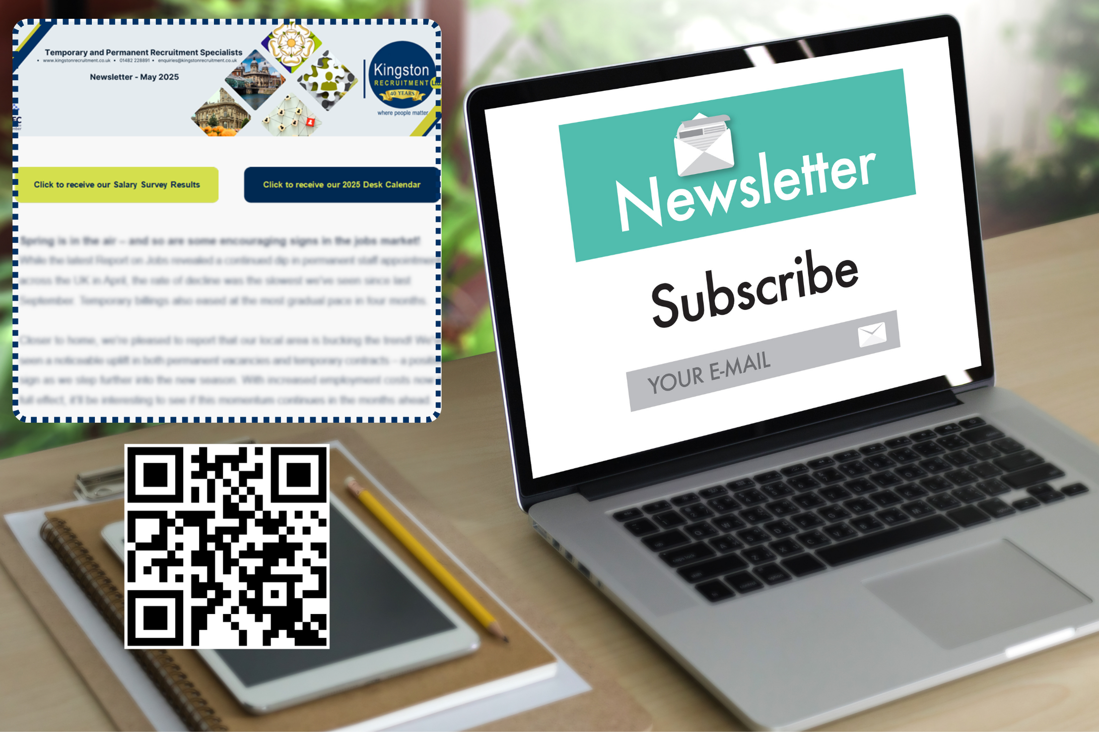 Our May 2025 Newsletter is available now: