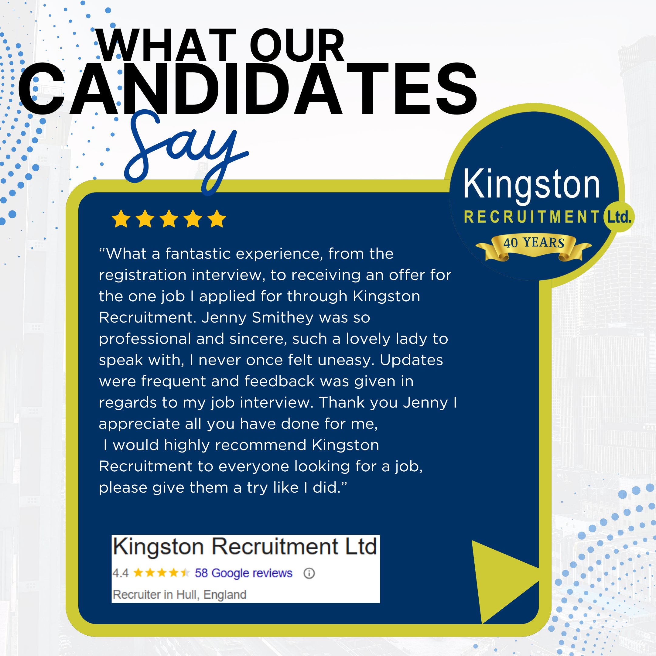 "Where people matter"... it's not just a tag line, it's at the heart of everything we do!